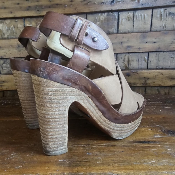 Rag & Bone Strappy Heels Size 36 - Picture 3 of 6